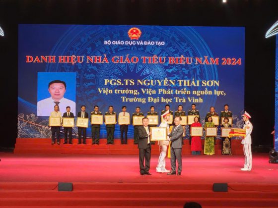 PGS.TS. Nguyễn Thái Sơn, Viện trưởng Viện Phát triển Nguồn lực, Trường Đại học Trà Vinh