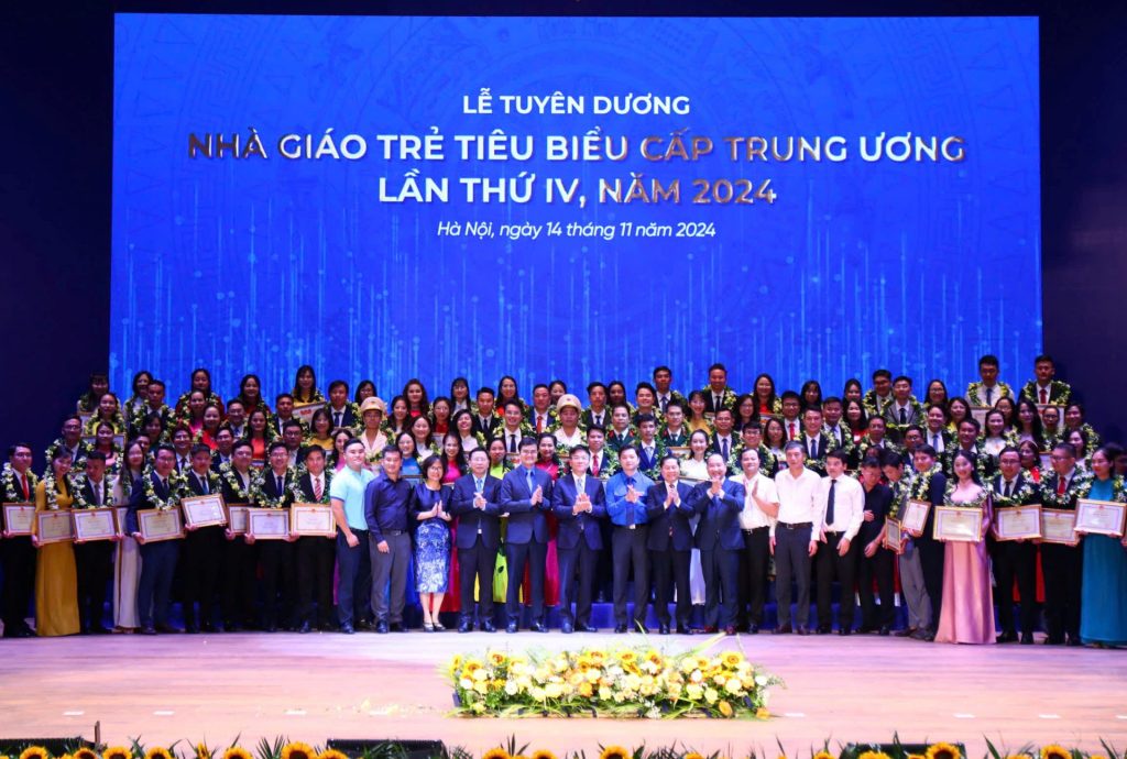 “Nhà giáo trẻ tiêu biểu” cấp Trung ương lần thứ IV năm 2024