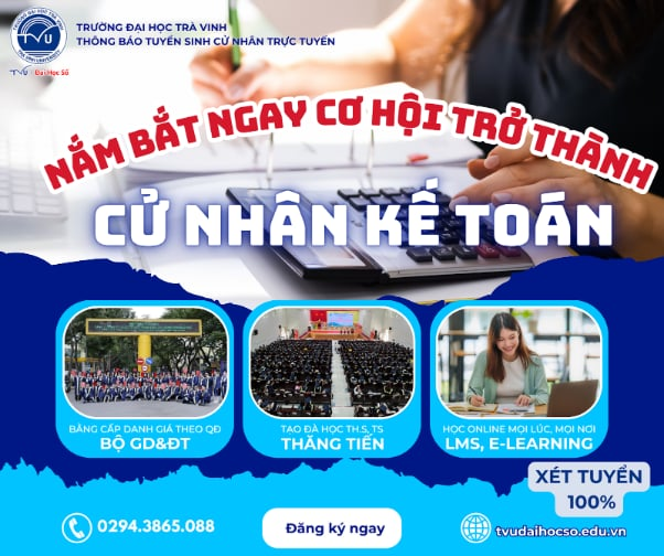 Ngành Kế toán là lựa chọn lý tưởng để đảm bảo công việc ổn định, thu nhập hấp dẫn và thăng tiến lâu dài.