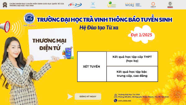 Dễ dàng chinh phục ngành Thương mại điện tử cùng TVU - Đại Học Số