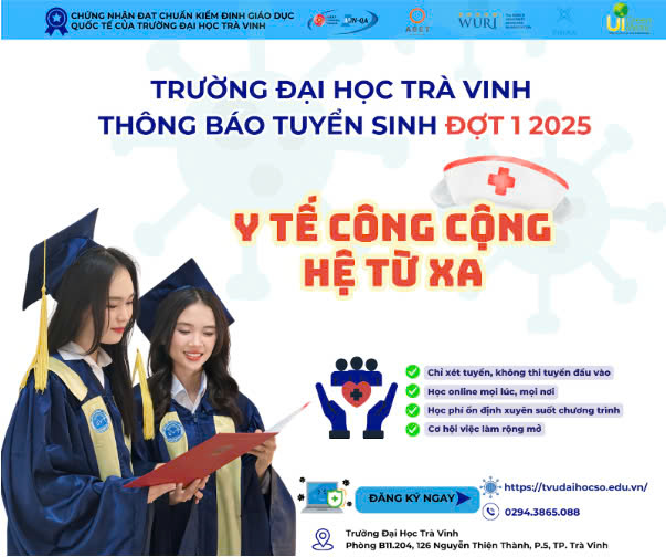 Đăng ký ngay để trở thành sinh viên hệ từ xa đợt 1/2025