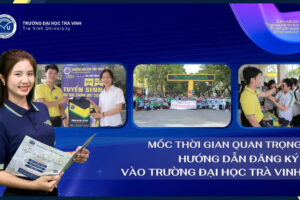 Tuyển sinh đại học 2025: Mốc thời gian quan trọng & hướng dẫn đăng ký vào trường Đại học Trà Vinh