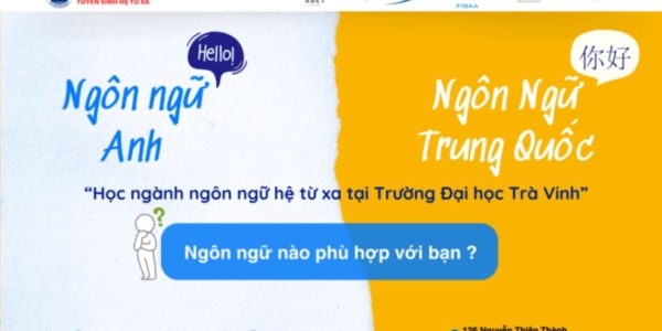 Chương trình đại học từ xa ngành ngôn ngữ tại trường Đại học Trà Vinh